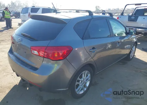 2011 Kia Forte Ex из США, поврежденный, VIN KNAFU5A27B5376757